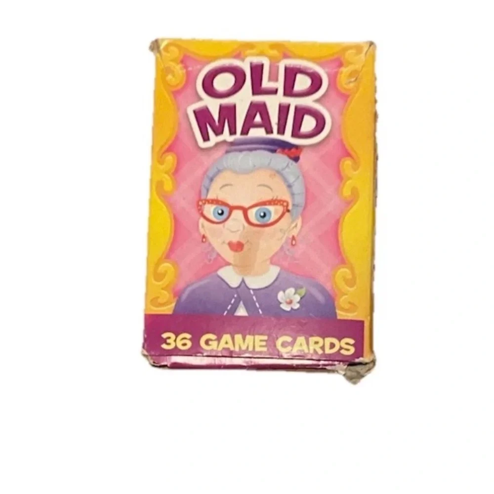 Old Maid 36 Kids Educational Game Card: Firefighter Chef Nurse Doctor Teacher